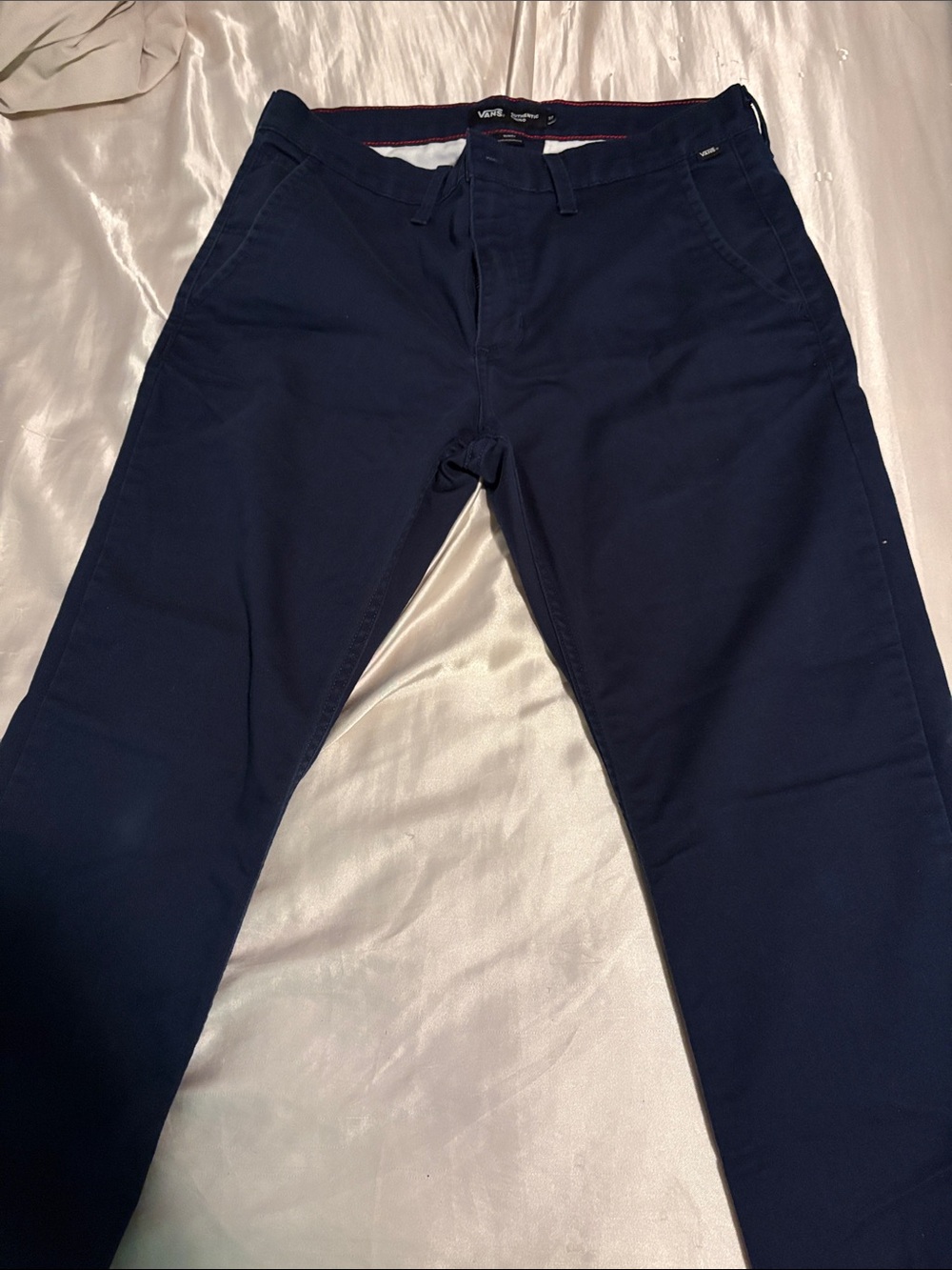 Vans navy blue chino 32x31